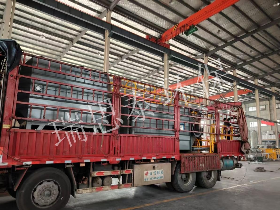 助力环保治理，瑞思泰碳钢除尘器与活性炭吸附箱顺利启运(图1)